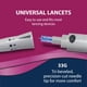 thumbnail image 3 of Lancetas de Seguridad TRUEplus 33G 4 cm 300 unidades Desechables, 3 of 7