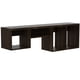 thumbnail image 1 of Repisa De Pared Wall Decorativa Café Oscuro 37x120 Cm, 1 of 3