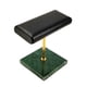 thumbnail image 2 of Soporte De Exhibición De Reloj Con Base De Mármol De Cuero De PU Para Todos Los Relojes De Oro Verde, 2 of 3