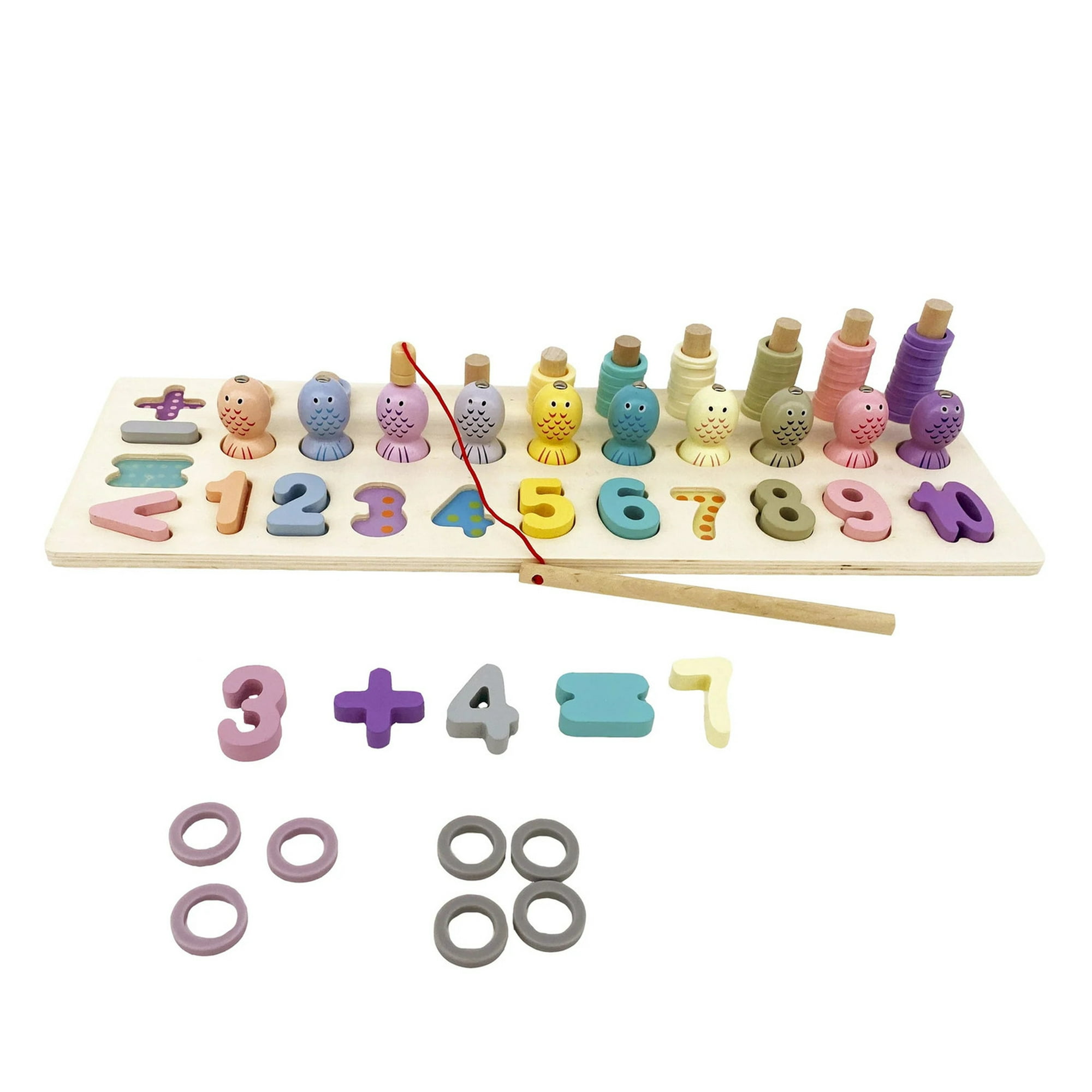 Jugueteria Estelar - Pesca Milagrosa Numerica Madera