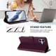 thumbnail image 4 of Funda Billetera con Relieve de Gato para iPhone 16 Plus, Morado Oscuro, 4 of 6