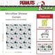 thumbnail image 2 of Cortina de ducha Franco Peanuts Snoopy Puffer Coat 72x72, 2 of 6