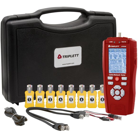 Triplett LVPRO40 10Gb Multifunctional Low Voltage Cable Network Tester