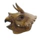 thumbnail image 5 of Máscara de Triceratops de Látex PartyHop para Halloween, 5 of 7