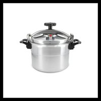 Space Home - Olla A Presión Wens 8 Litros Aluminio Grueso 2,5 Mm, Rápida Plateado