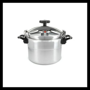 Space Home - Olla A Presión Wens 8 Litros Aluminio Grueso 2,5 Mm, Rápida Plateado