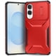 thumbnail image 4 of Funda Resistente para Samsung Galaxy S25 Edge con Tapa Deslizante y Protección Militar Rojo, 4 of 6