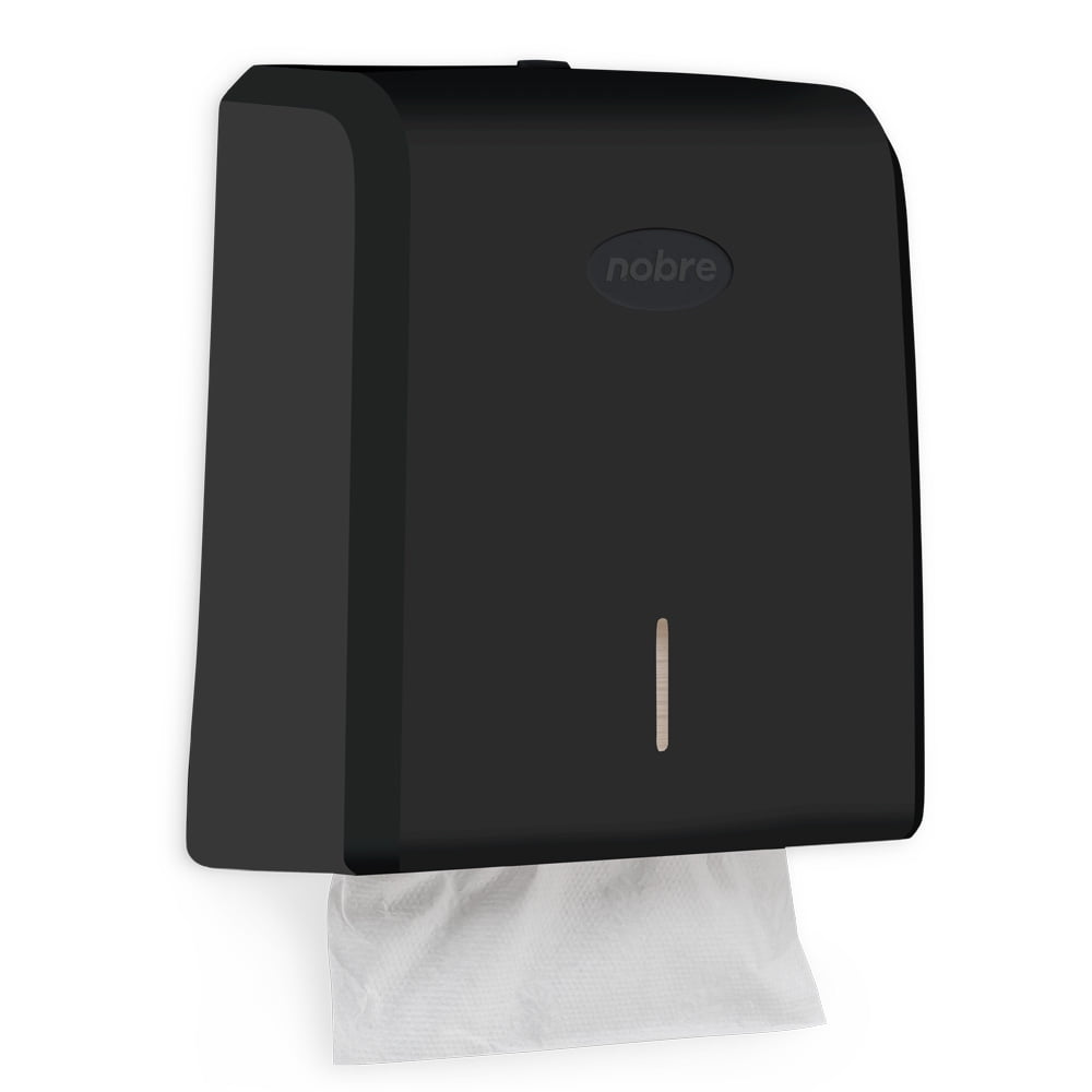 Dispensador De Toallas De Papel Interfoliadas Negro Classic Nobre