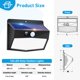 thumbnail image 5 of [Luces solares] Sensor de movimiento Peasur Outdoor Security x6, 5 of 6