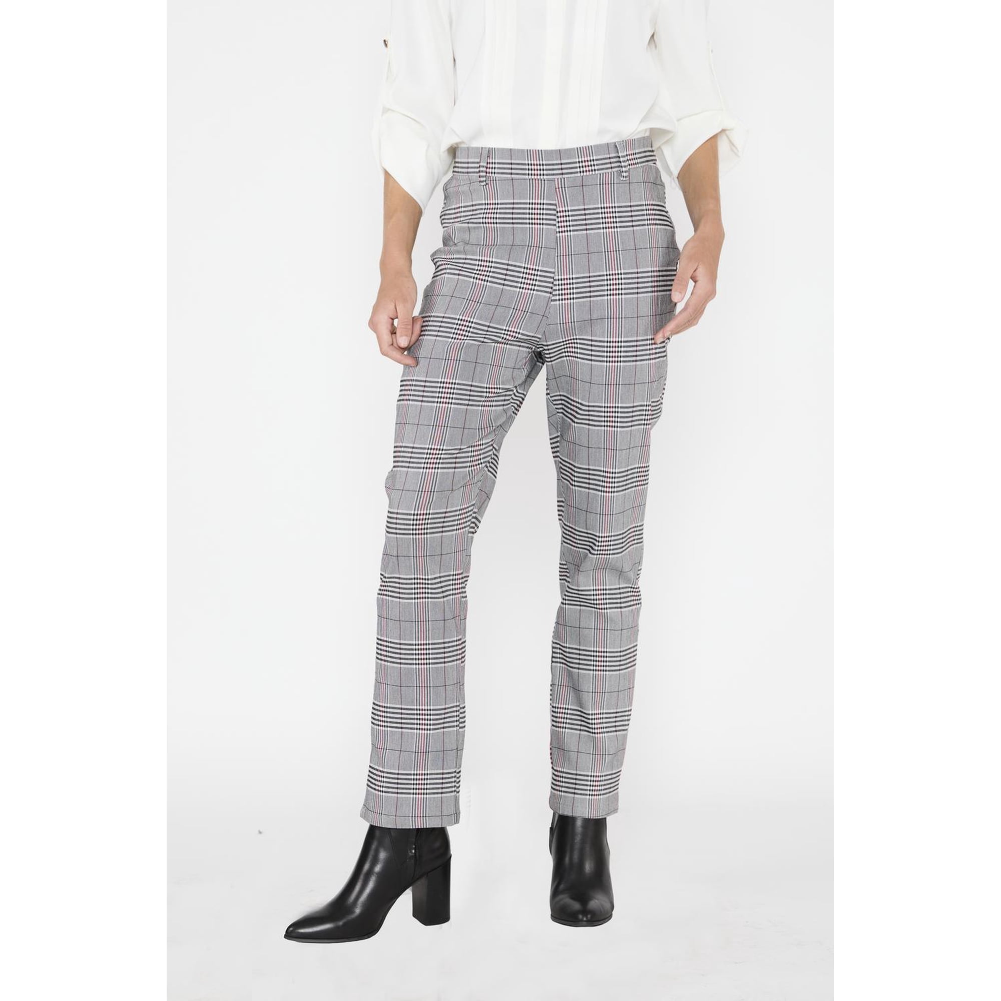 Woman By Eclipse - Pantalón Constanza Gris Gris L