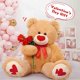 thumbnail image 4 of Oso de peluche Morismos Love Heart 90 cm, 4 of 5
