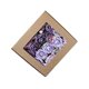 thumbnail image 1 of Juego De Caja Combinada De Flores Artificiales Fácil De Operar Para Decoración De Fiesta De Ducha Púrpura Rosa, 1 of 5