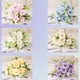 thumbnail image 3 of suxuMhao Flores Artificiales, Combinación de 1 Pieza Flores Falsas (30x18cm, Morado) - Flores de Plástico Ideales/flores Falsas para Exteriores y Interiores, Perfectas para Boda, Fotografía,, 3 of 5