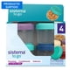 thumbnail image 1 of Hermético 35ML To Go Plástico 4 Piezas Multicolor, 1 of 7