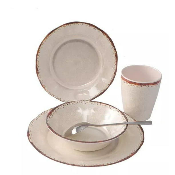 Loza De Melamina Melamina Juego Loza Falabella Chile Juego De