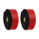 thumbnail image 1 of 2 Piezas Cintas De Manillar De Bicicleta Desgaste Desgaste Anti Slip Bicycle Drop Bar Barra Red Rojo, 1 of 5
