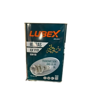 Aceite Motor 80W-90 Gl5 Lubex 15 Kg.