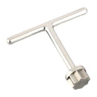 Magideal - Genérico Mango En T Patrón De Estrella Llave Herramienta De Mano Diseño Ergonómico Práctico Accesorios Para Barcos Para Placas De Cubierta Marina