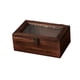 thumbnail image 2 of Caja de almacenamiento de baratijas Organizador de joyas Caja de manualidades Caja de recuerdos Estuche de joyería rústico decorativo Caja de joyería 18x12x7cm, 2 of 5