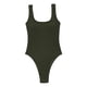 thumbnail image 5 of Traje De Baño Con Almohadillas En El Pecho Ropa De Playa Tanga Trajes De Baño Mujer S Verdoso, 5 of 5