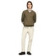 thumbnail image 2 of Jersey Tommy Hilfiger para hombre con cuello en V, colección 2024, verde militar, 2 of 3
