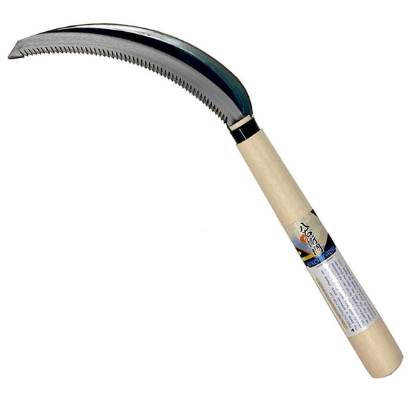 Herramienta de jardín tipo hoz dentada HACHIEMON para deshierbe, 78 g