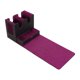 thumbnail image 2 of Caja Para Baraja De Cartas Coleccionables Con Ventana Transparente, Con Funda Para Más De 260 Cartas, Color Negro Y Morado, 2 of 3