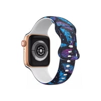 Genérico - Correa Diseño Compatible Iwatch Apple Watch 38/40/41Mm Plumas