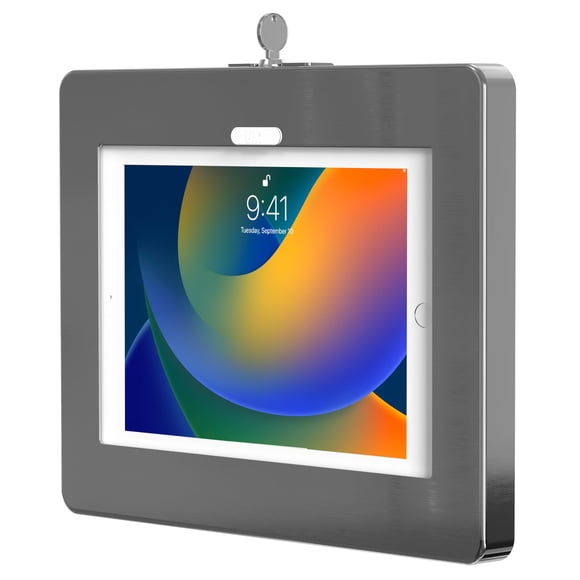 Soporte de pared para iPad 10.9 de décima generación con carcasa antirrobo