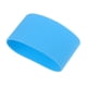 thumbnail image 3 of Botella de agua antideslizante redonda de silicona al aire libre taza taza cubierta azul claro, 3 of 5