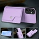 thumbnail image 3 of FOXDOCK Funda para SAMSUNG Galaxy A14 con Bloqueo RFID - Diseño Elegante con Cierre de Botón, 3 of 5