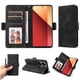 thumbnail image 4 of Carcasa FOXDOCK Xiaomi Redmi Note 13 Pro 4G de cuero PU, diseño acolchado clásico, protección contra caídas y rayones, 4 of 5