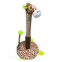 Genérico - Rascador Tipo Jirafa Para Mascota Juguete Para Gatos