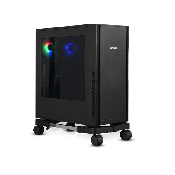 Soporte móvil ajustable YOSE para torre de computadora con ruedas