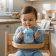 thumbnail image 2 of Vaso con Bombilla Pigeon MagMag Antiderrame 200 ml – Bebé +8 meses Azul, 2 of 3