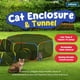 thumbnail image 2 of Parque infantil Cat Enclosure Pettzery portátil Catio con túnel, 2 of 7