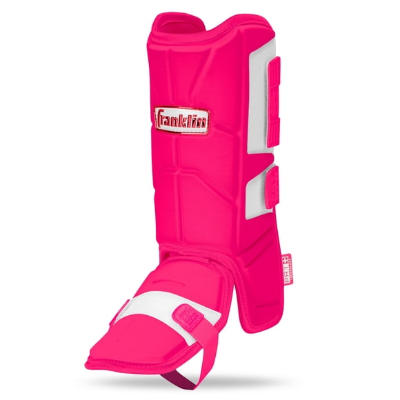 Protector de piernas Franklin Sports PRT Series de béisbol para adultos, color rosa