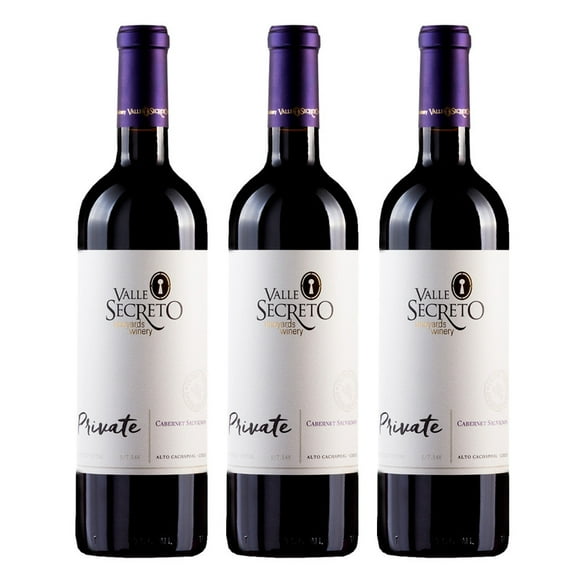 3 Vinos Valle Secreto Private Cabernet Sauvignon