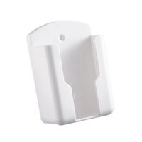 Magideal - Organizador De Control Remoto, Soporte Para Controlador, Contenedor De Fácil Acceso, Caja De Almacenamiento Portátil Para Control Remoto De Pared Para Blanco