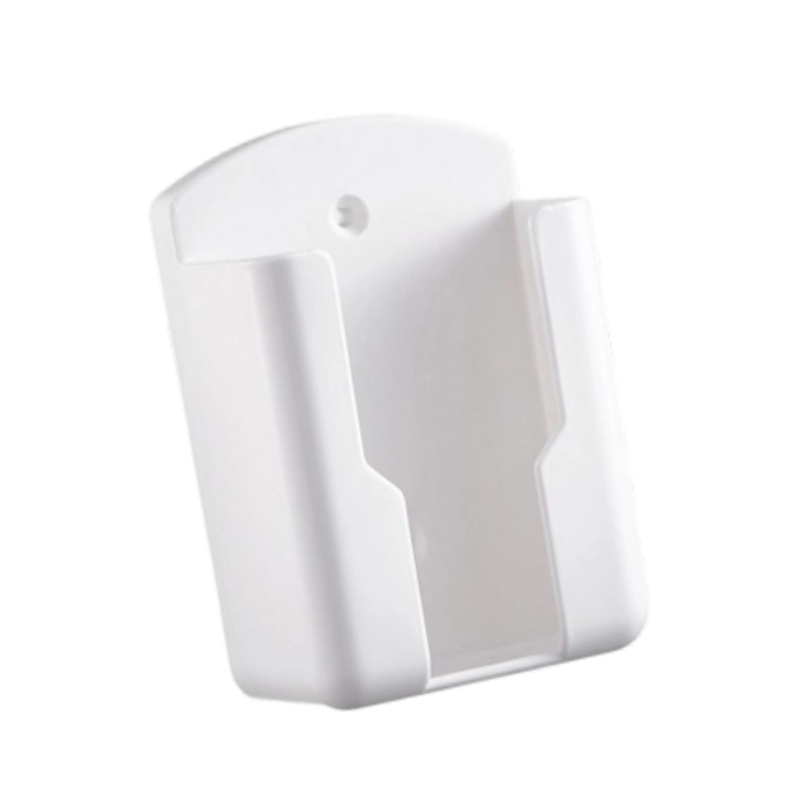 Magideal - Organizador De Control Remoto, Soporte Para Controlador, Contenedor De Fácil Acceso, Caja De Almacenamiento Portátil Para Control Remoto De Pared Para Blanco