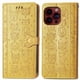 thumbnail image 1 of Funda Cartera FOXDOCK para iPhone 15 Pro , Flip PU con Relieve de Gatos y Perros, Tarjetero y Soporte, 1 of 6