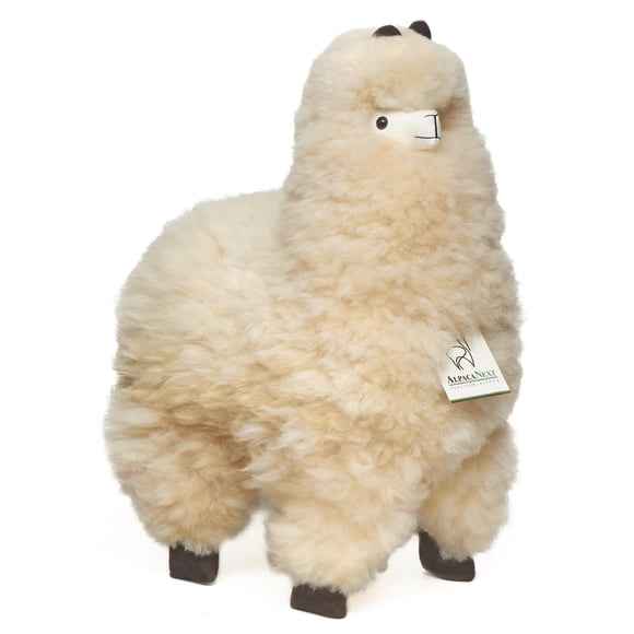 Peluche AlpacaNext 46 cm Beige Ultra‑Suave