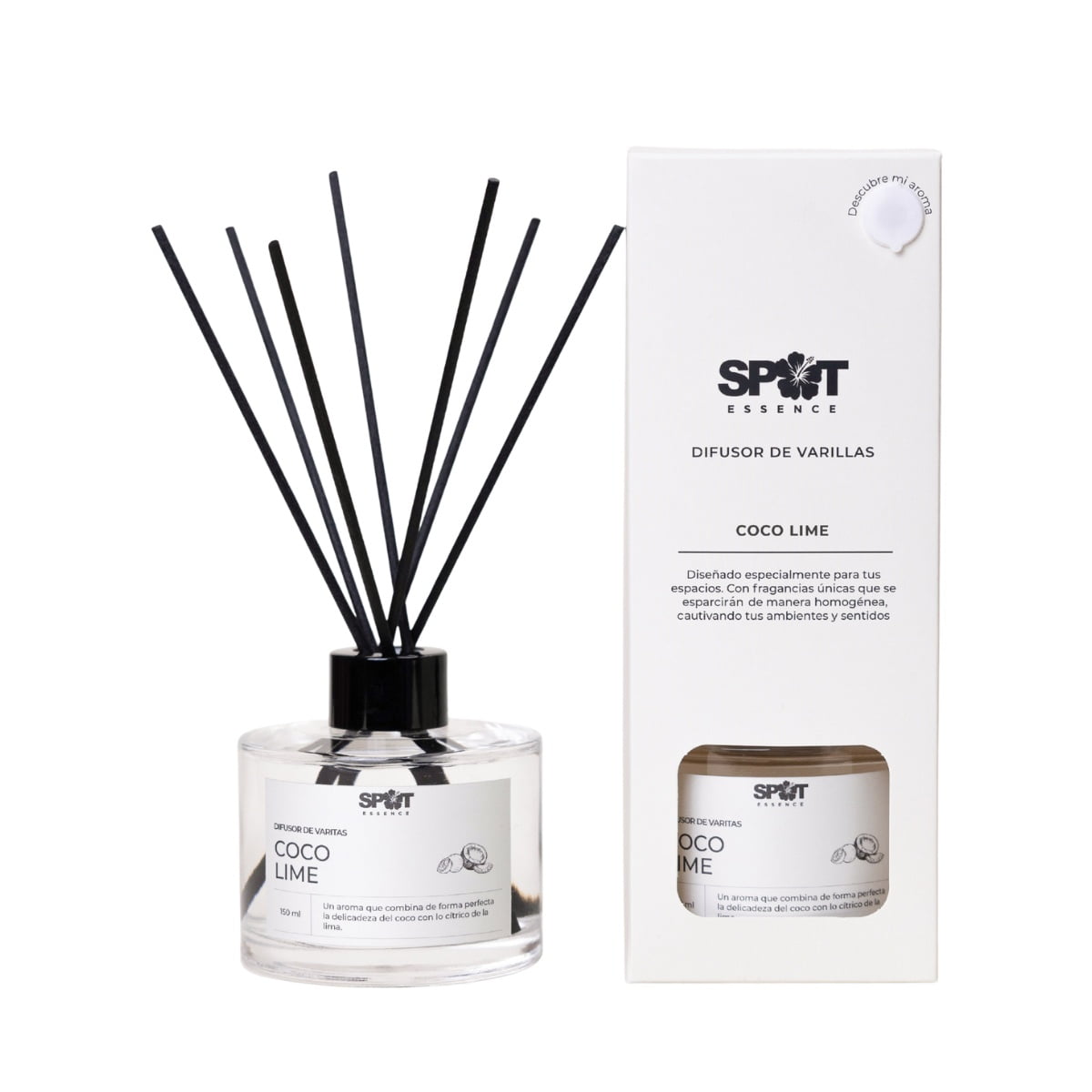 Difusor De Varillas 150ml Coco Lime Spot Essence