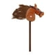 thumbnail image 2 of Caballo De Palo Para Montar, Juguete Divertido De Halloween, Caballo De Pasatiempo Para Niños Y Niñas, Regalo Festivo Marrón, 2 of 3