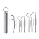 thumbnail image 2 of 7-Piece Professional Dental Cleaning Kit: Reusable Stainless Steel Toothpicks & Portable Floss for Optimal Teeth Cleaning, 2 of 2