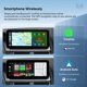 thumbnail image 4 of Estéreo de coche GTRUI 31 cm con CarPlay inalámbrico y Android Auto, 4 of 8