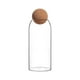 thumbnail image 1 of Botella Frasco Contenedor 1500mL Vidrio 25cm Con Tapa Corcho, 1 of 3