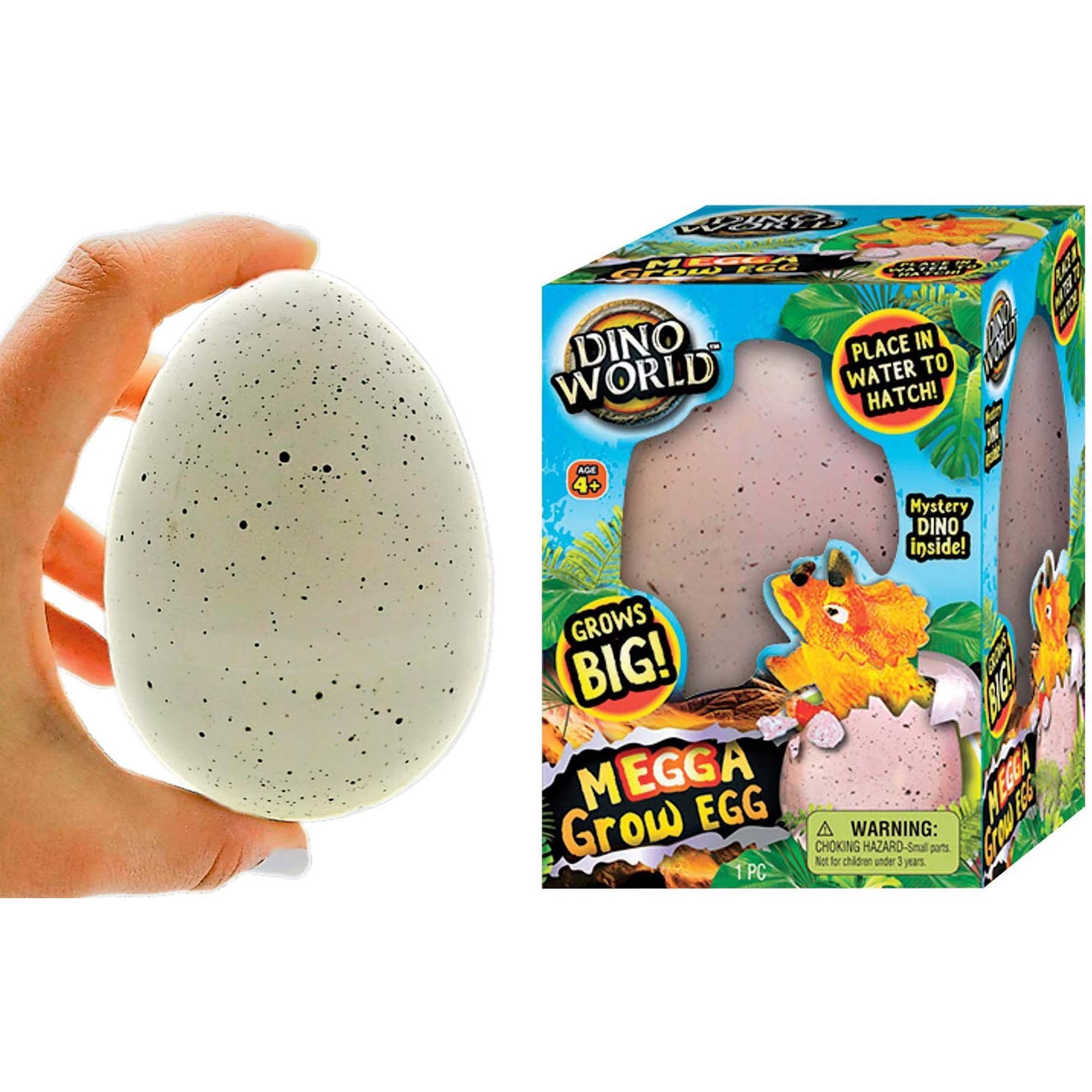 Juguete Gigante Para Cultivar Huevos De Dinosaurio Ja-ru Hatching & Growing