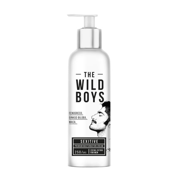 Crema de masturbación The Wild Boys Ginkgo & Maca - 250 gramos