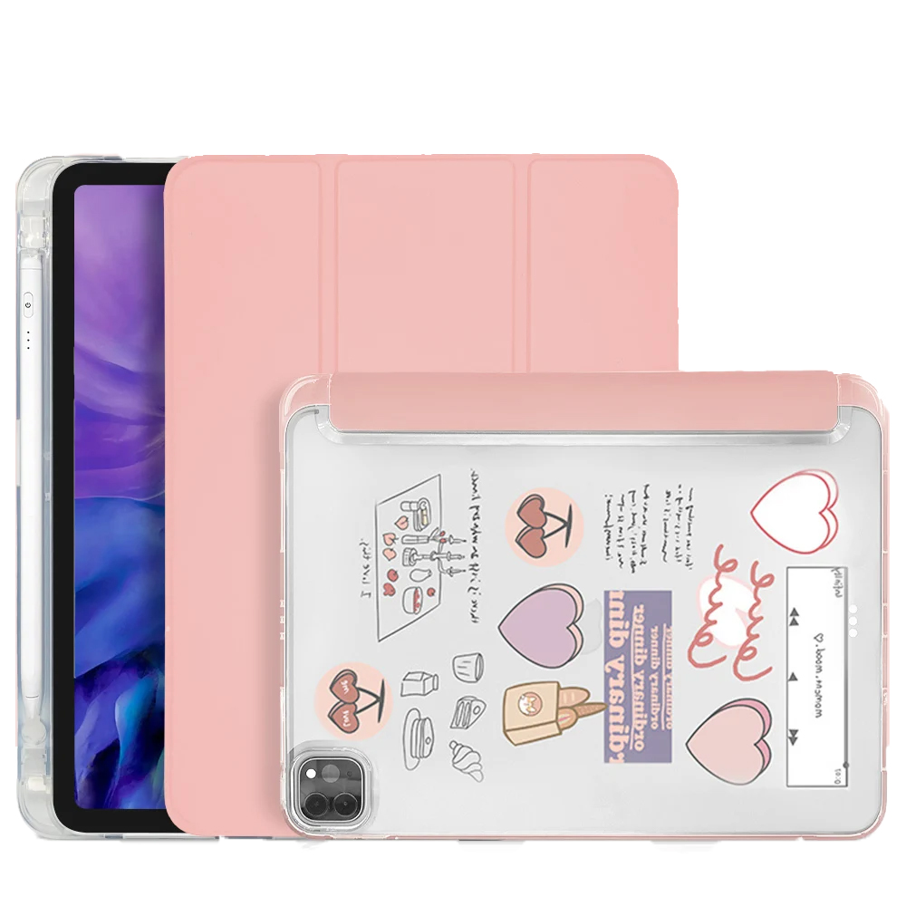 Vanan - Funda Smart Cover Para Ipad 10.2 Rosado